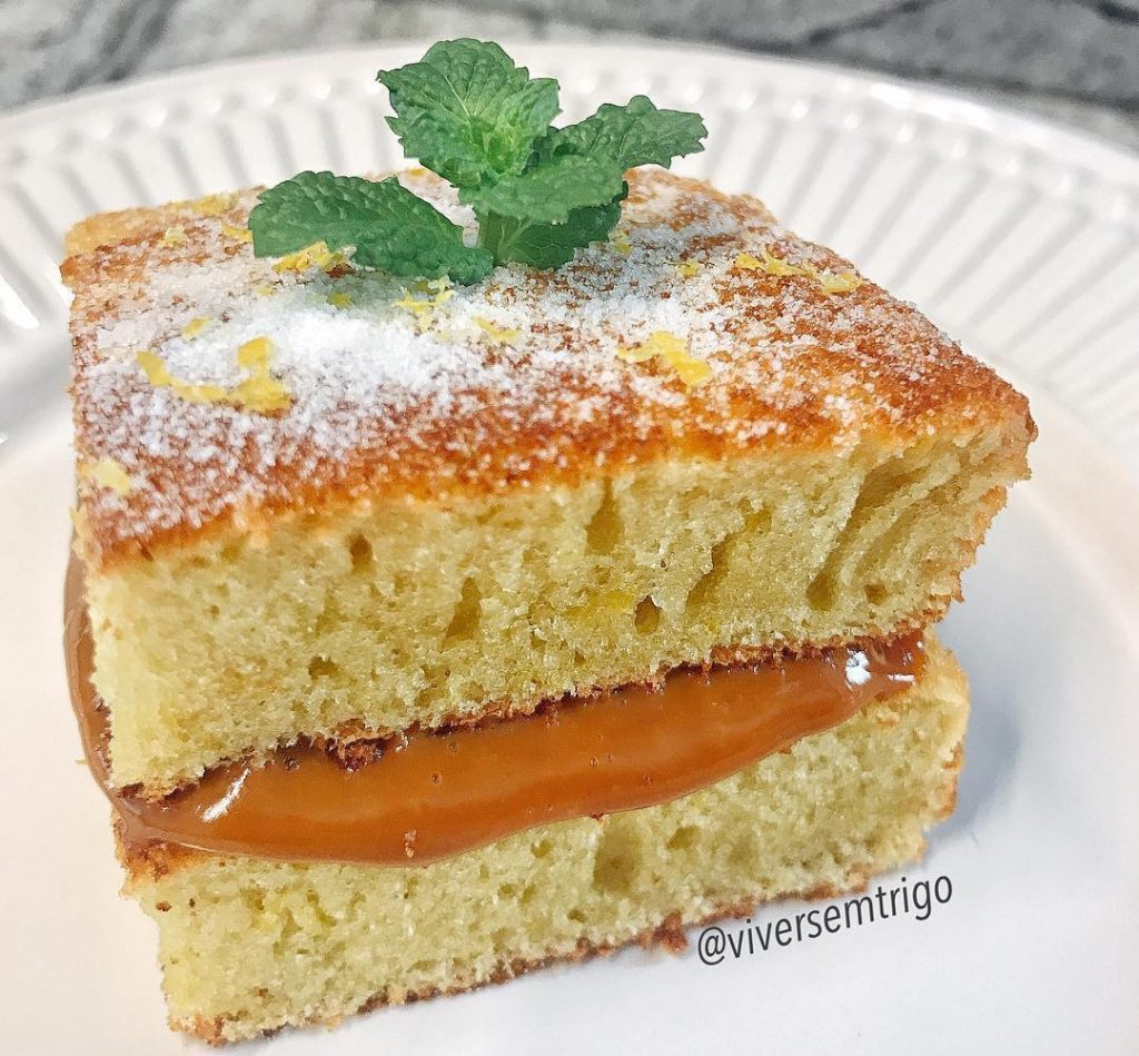Bolo de Limão de Frigideira